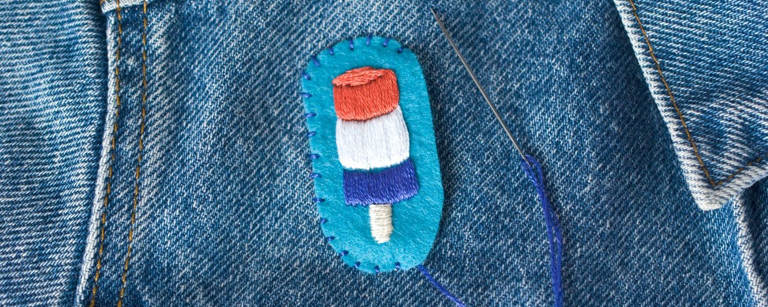 Sew on patches