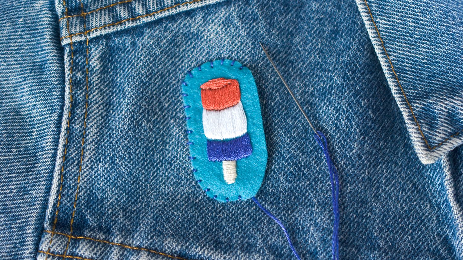 Sew on patches